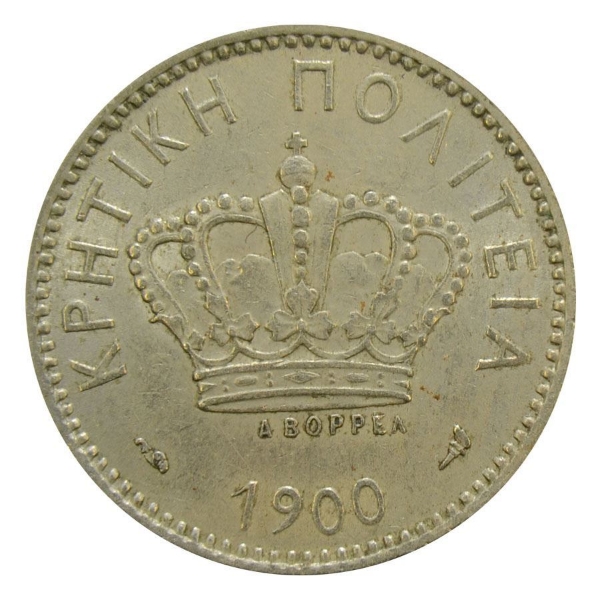 Picture of Crete, 20 Lepta 1900A