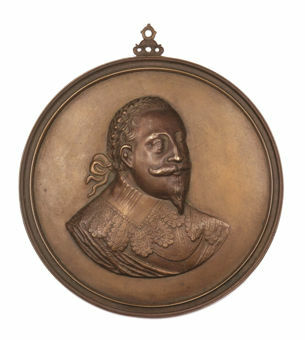 Picture of Sweden, Gustavus Adolphus uniface bronze plaque