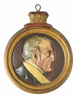 Picture of Duke of Wellington iron plaque 270x340mm