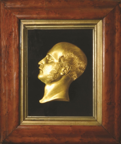 Picture of Prince Albert bust in frame