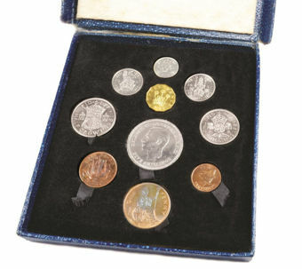 Picture of George VI, Festival of Britain 1951 Proof Set
