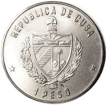 Picture of Cuba, 1 Peso La Volanta (Horse-drawn Coach) 1984