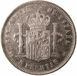Picture of Spain, Alfonso XII 5 Pesetas 1882-85 (Crown Sized with beard)