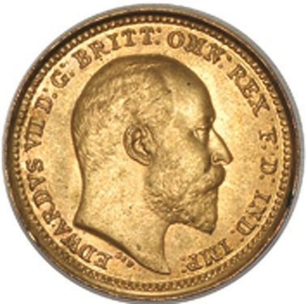 Picture of Edward VII, One Third Farthing 1902 Brilliant Unc