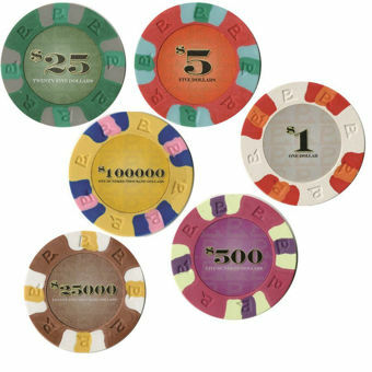 Picture of R. Casino 6x Gambling Chips