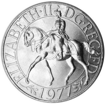 Picture of 1977 Silver Jubilee Roll of Crowns