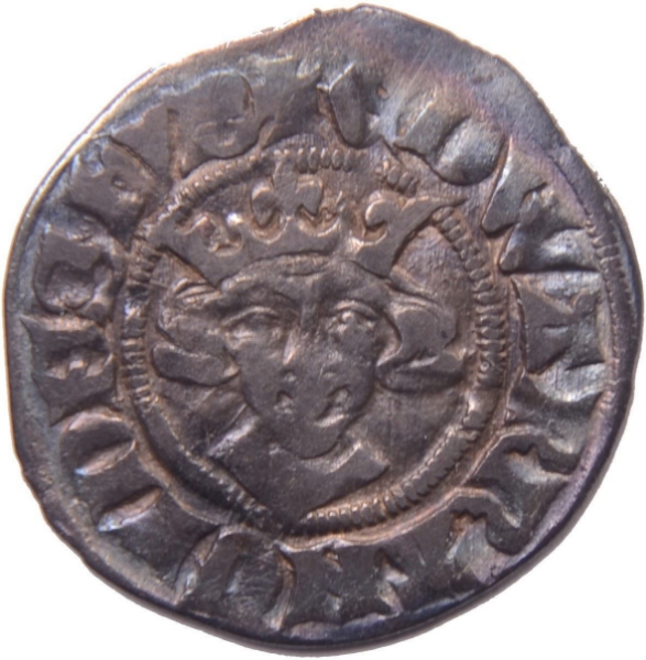 Picture of Edward II, 1307-27, Penny, London, Class 14. Very Fine