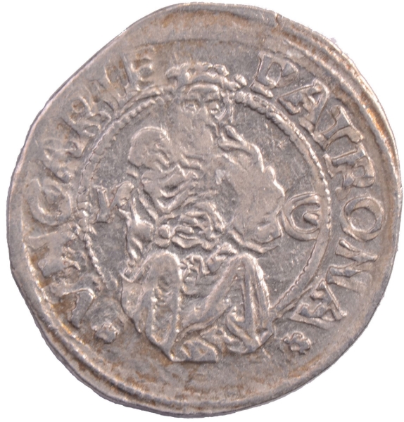 Picture of Hungary, Louis II Silver Dinar Ext Fine