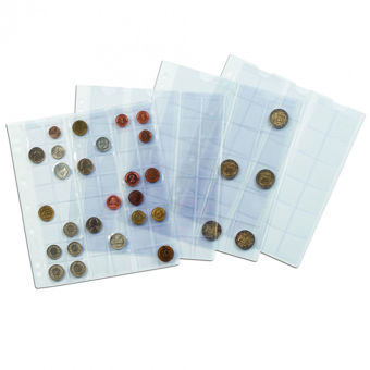Picture of 5 Optima Coin Pages to hold 20mm coins