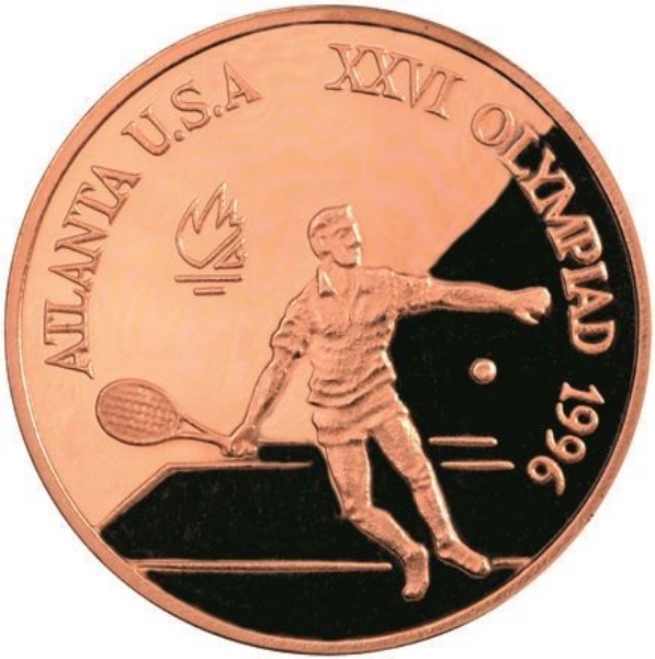 Picture of Romania, Tennis Copper Piedfort