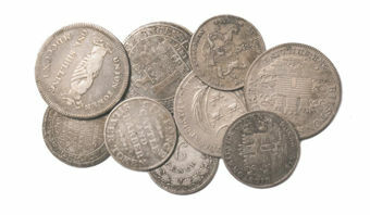 Picture of British Silver Sixpence Token