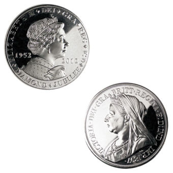 Picture of Queen Victoria/ Queen Elizabeth II Medal