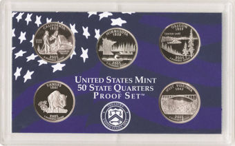 Picture of United States of America, 2005 State Quarters Proof