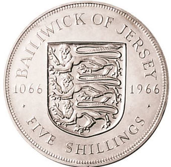Picture of Jersey, 1966 Crown (1066 Norman Conquest Commemorative) Unc