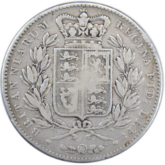 Picture of Victoria, Crown (Young Head) Very Good