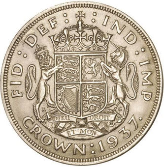 Picture of George VI, Crown (Coronation) 1937 Extremely Fine