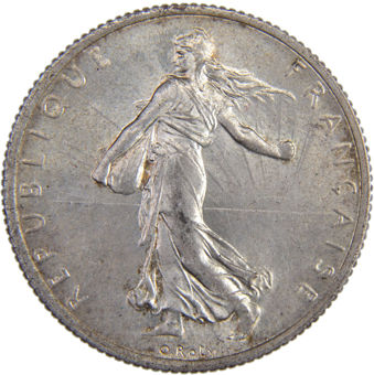 Picture of France, 3 Coin Set 1917 Extremely Fine