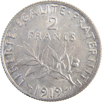 Picture of France, 3 Coin Set 1919