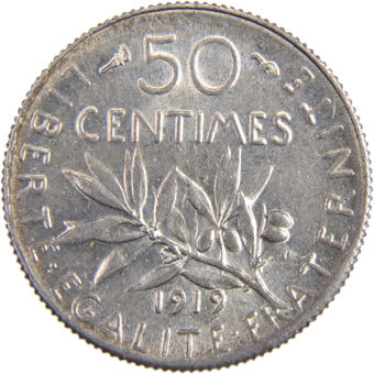 Picture of France, 3 Coin Set 1919