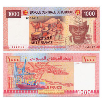 Djibouti 1000 francs 2005 P42 Unc