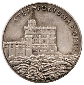 Picture of George V, Silver Medal in Box 1935