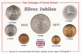 Picture of Elizabeth II, 1977 Mint Set Special