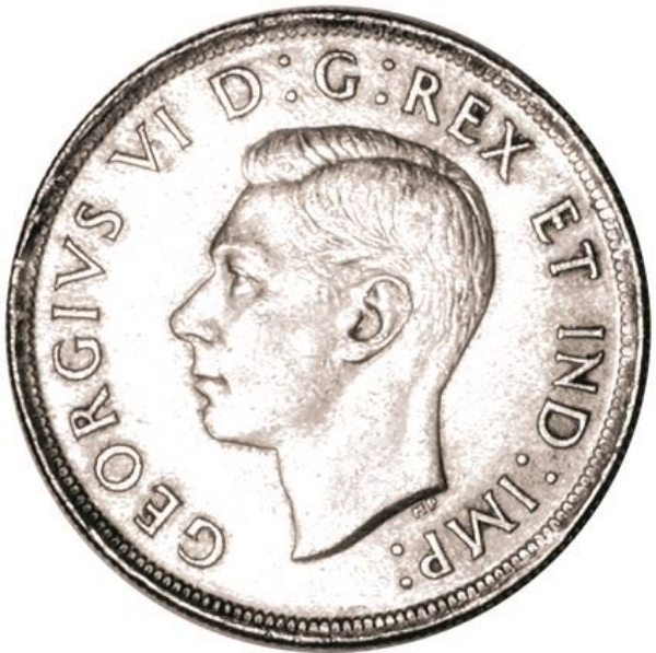 Picture of Canada, 1939 Dollar Extremely Fine