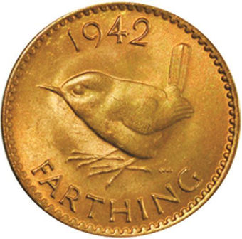 Picture of George VI, Farthing 1942 Unc