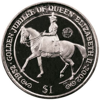 Picture of Golden Jubilee Crown Cover British Virgin Islands