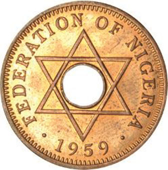 Picture of Nigeria, 1959 1/2d