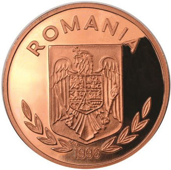 Picture of Romanian Basketball Copper Piedfort