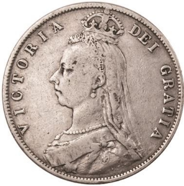 Picture of Victoria, Halfcrown (Jubilee Head) Fine