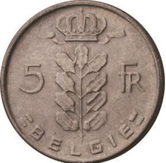 Picture of Belgium, set of 10 pre Euro Coins