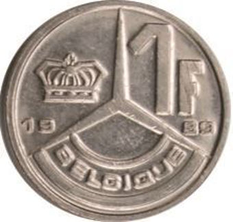 Picture of Belgium, set of 10 pre Euro Coins