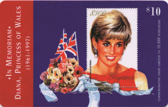 Picture of Diana FDC & Phonecard