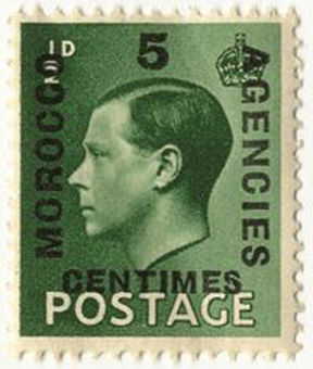 Picture of Edward VIII 1/2d Morocco 100 Stamps