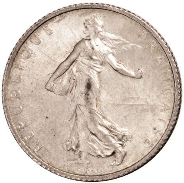 Picture of France, 1 Franc 1917 Extremely Fine