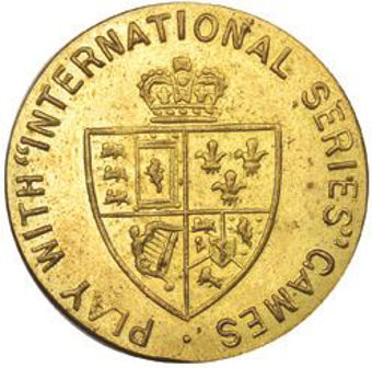Picture of George III, Imitation Spade Half Guinea