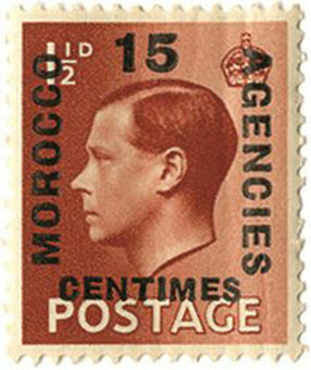 Picture of 50 x Edward VIII 15c Morocco