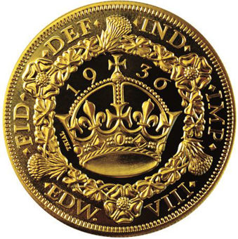 Picture of Edward VIII, Wreath Set Milled 1936