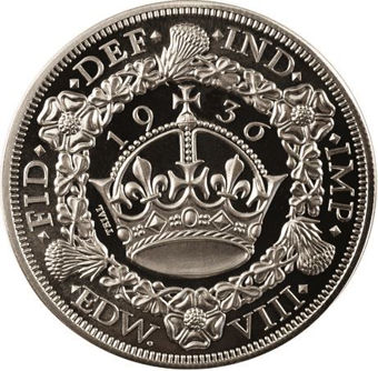 Picture of Edward VIII, Wreath Set Milled 1936