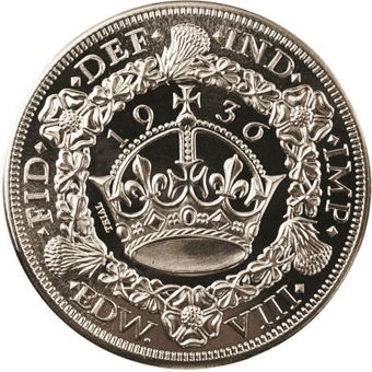 Picture of Edward VIII, Wreath Set Milled 1936