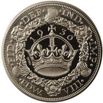 Picture of Edward VIII, Wreath Set Milled 1936
