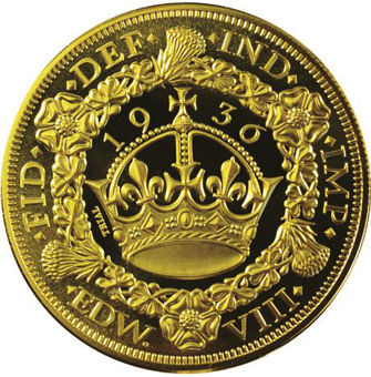 Picture of Edward VIII, Wreath Set Milled 1936