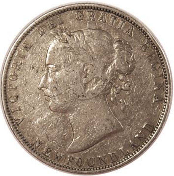 Picture of Canada, Newfoundland, Victorian 50 Cents