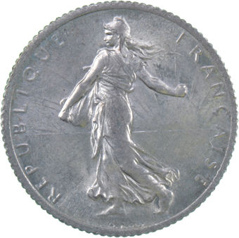 Picture of France, 1 Franc 1915 Extremely Fine