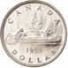 Picture of Canada 1952 Silver Dollar Unc