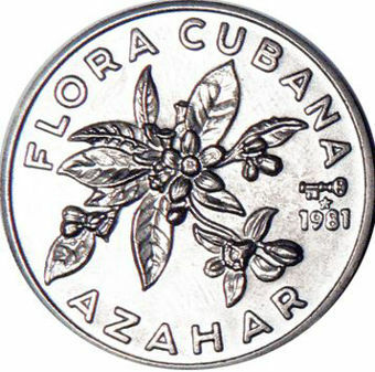 Picture of Cuba, 1 Peso (Flora Azahar) 1981 CN Unc