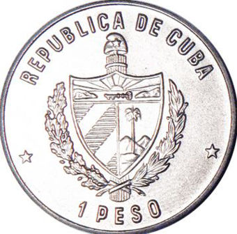 Picture of Cuba, 1 Peso (Flora Azahar) 1981 CN Unc