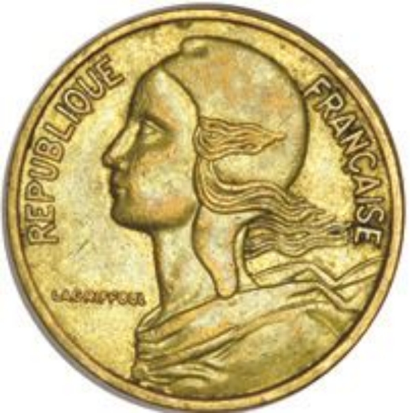 Picture of France, Pre Euro 9 Coin Set